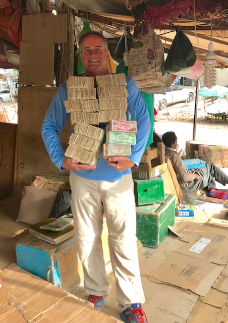 Bricks of money in Somaliland