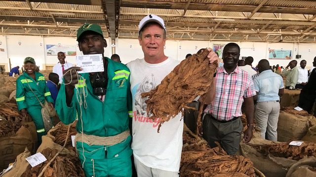 Tobacco warehouse in Malawi