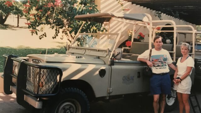 Jim & Susan in Botswana